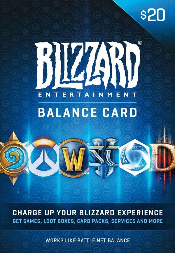 Blizzard Gift Card 20 USD US