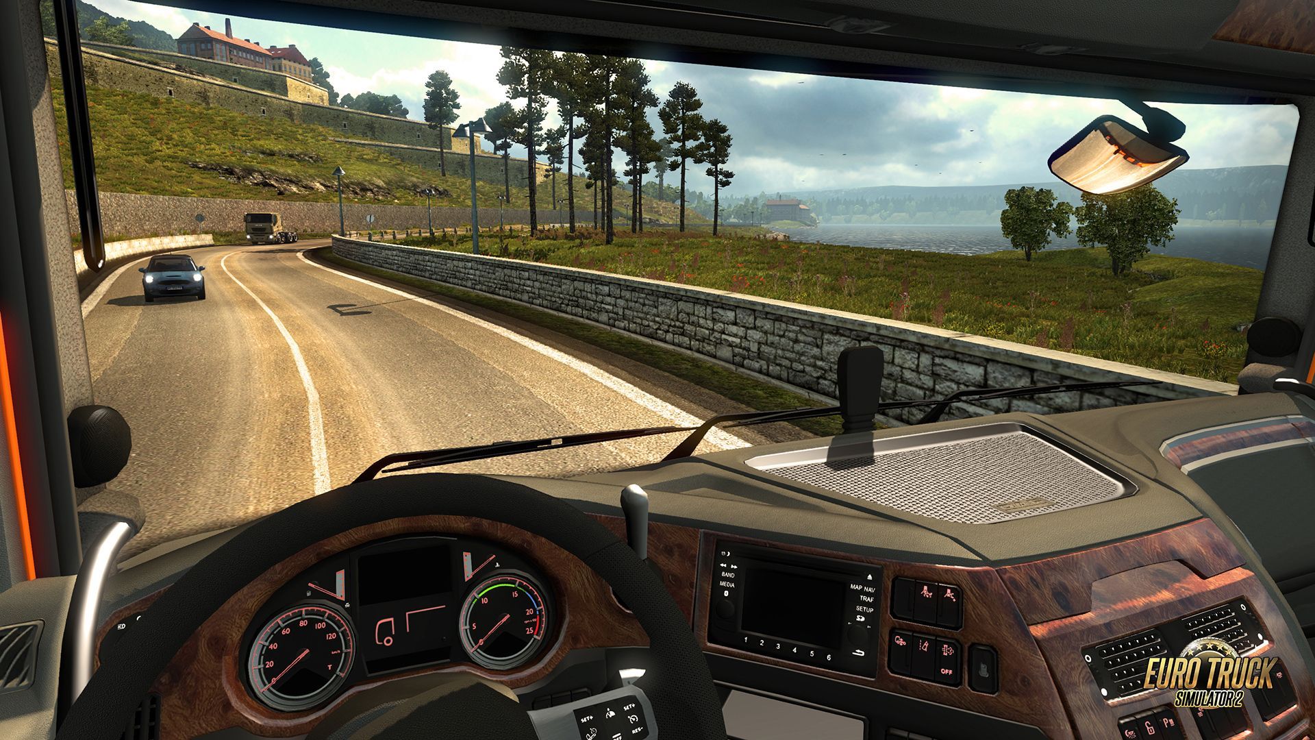 سی دی کی اریجینال استیم بازی Euro Truck Simulator 2