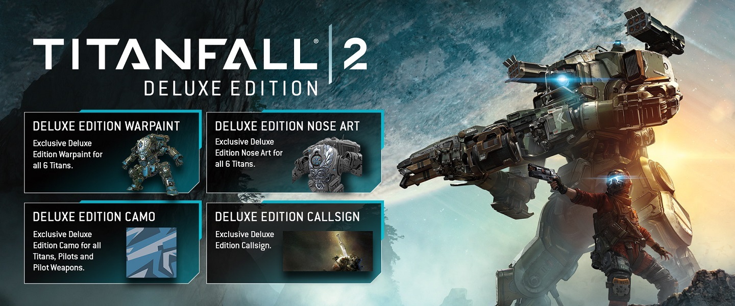 خرید اکانت بازی Titanfall 2 Deluxe Edition