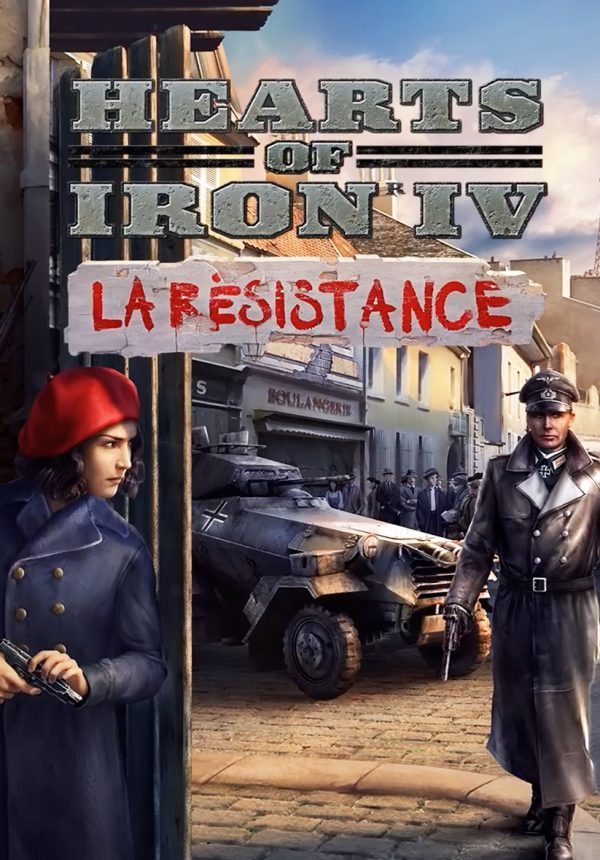 سی دی کی اریجینال استیم Hearts Of Iron IV: La Resistance