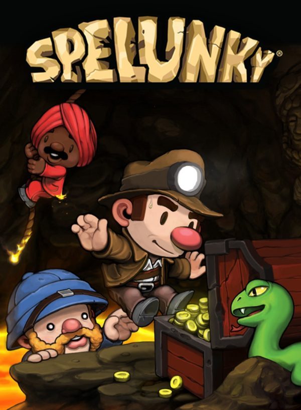 سی دی کی اریجینال استیم بازی Spelunky