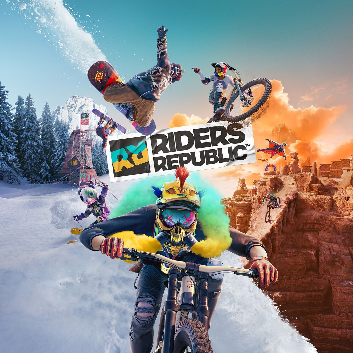 سی دی کی اریجینال بازی Riders Republic
