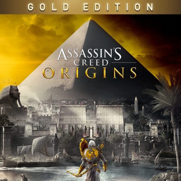 سی دی کی اریجینال یوپلی بازی Assassins Creed Origins Gold Edition